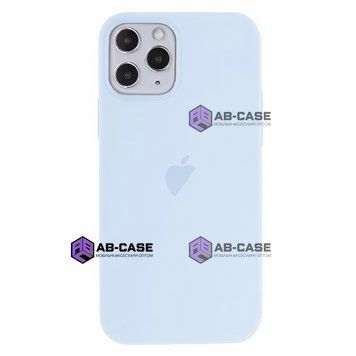 Чохол Silicone Case iPhone 12 pro Max FULL (№43 Sky Blue) 2022073 фото
