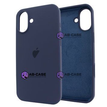 Чехол для iPhone 16 Silicone Case FULL (№8 Midnight Blue) 3912260000003 фото