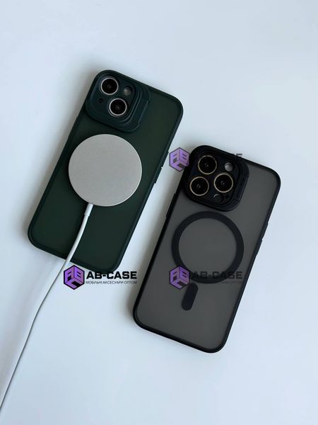 Чехол для iPhone 14 Pro Max Hybrid Camera Stand with MagSafe с подставкой Deep Purple 423209 фото