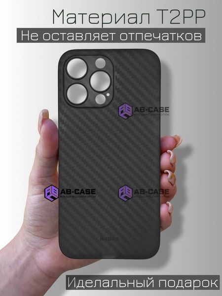 Ультратонкий чохол K-Doo Air Carbon для iPhone 14 Pro Black 131346 фото