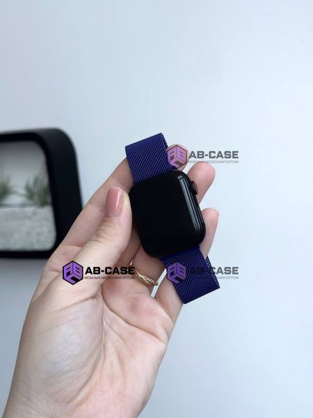 Металлический ремешок для Apple Watch (42mm, 44mm, 45mm, 46mm, 49mm) Milanese Loop, Deep Purple 234331 фото