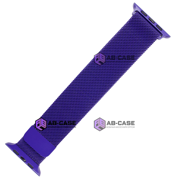 Металлический ремешок для Apple Watch (42mm, 44mm, 45mm, 46mm, 49mm) Milanese Loop, Deep Purple 234331 фото