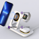 Беспроводная зарядка 4 в 1 Fast Charge Y36 (iPhone + Apple Watch + AirPods) White 782313 фото 1