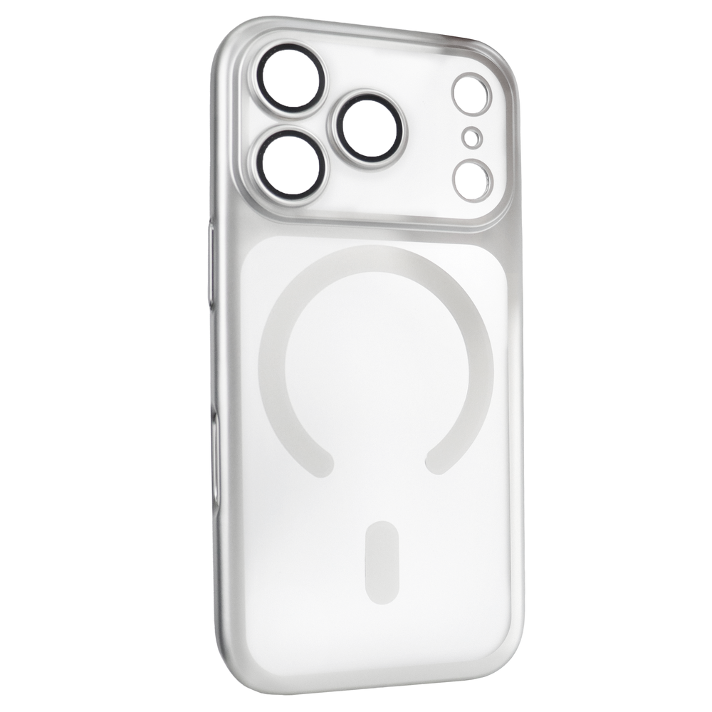 Чехол Titan Frame Matte PC MagSafe Case (iPhone 17 Pro Max &ndash; Titanium) 4300310000001 фото