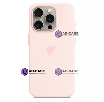 Чохол для iPhone 15 Pro Max : Silicone Case MagSafe Original &ndash; Light Pink 3706350000000 фото