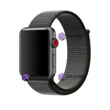 Ремешок для Apple Watch Nylon Loop нейлоновый (42mm, 44mm, 45mm, 46mm, 49mm Dark Olive) 234986 фото