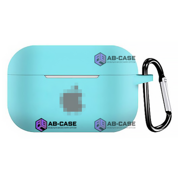 Чехол для AirPods PRO 2 LOGO (Sea Blue) 907597 фото
