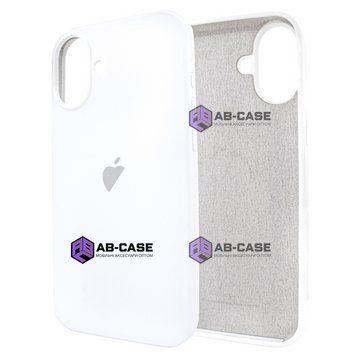 Чехол для iPhone 16 Silicone Case FULL (№9 White) 3912270000000 фото