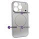 Чохол Nofelet AG Glass Case with MagSafe (iPhone 15 Pro, Silver) 4167140000003 фото