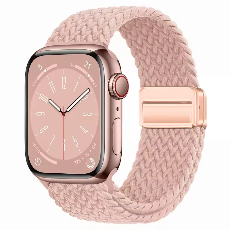 Ремешок Braided Nylon Magnetic Band (38/40/41mm + [42mm Series 10/11] &ndash; Pink Sand) 4121300000005 фото