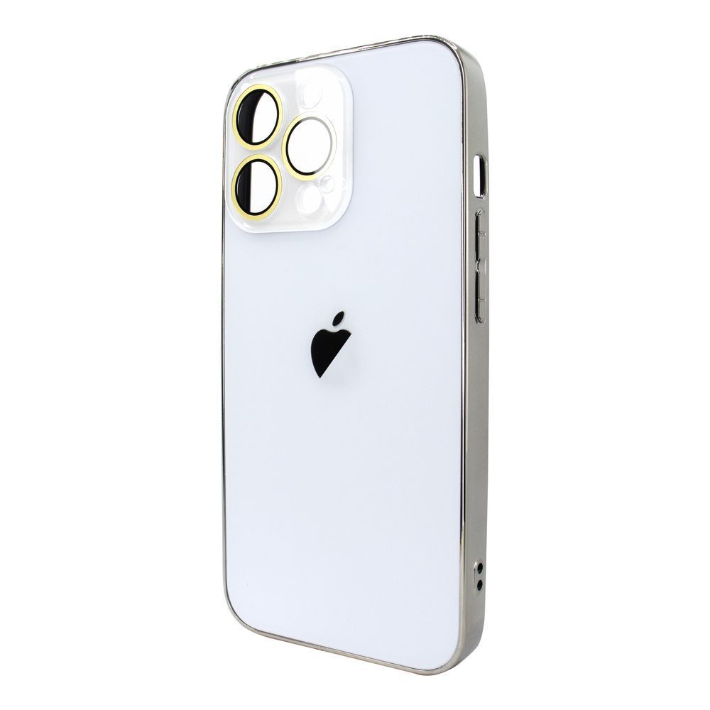 Чехол для iPhone 15 Pro : AG-PC Glass &ndash; White 4066980000009 фото
