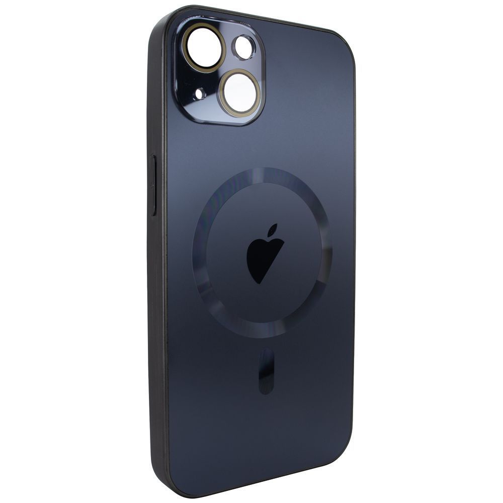 Чехол для iPhone 14 - AG Titanium Case with MagSafe с защитой камеры матовый Black 3790170000005 фото