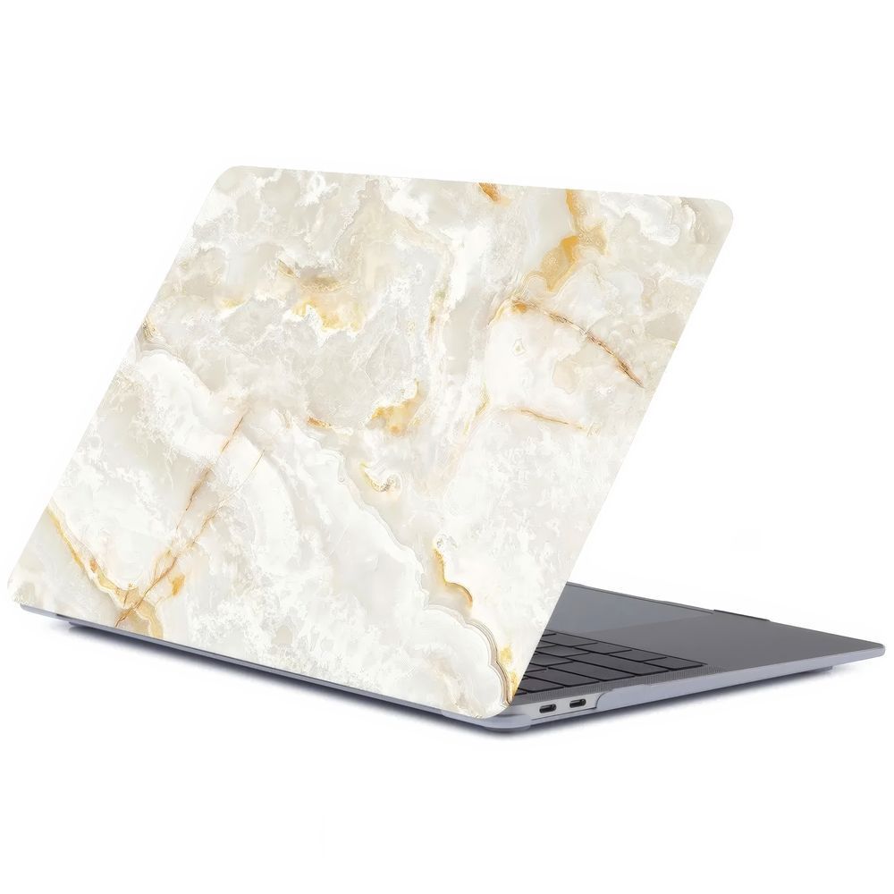 Чохол-накладка для MacBook NEO 13" PRINT Case (2026) A3404 &ndash; Beige Marble 4418460000007 фото