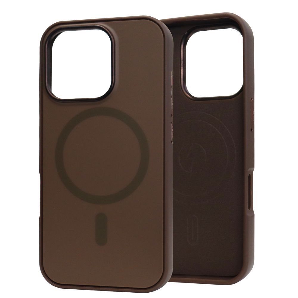 Чехол Nofelet Tech MagSafe Case (iPhone 16 Pro Max &ndash; Brown) 4241210000008 фото