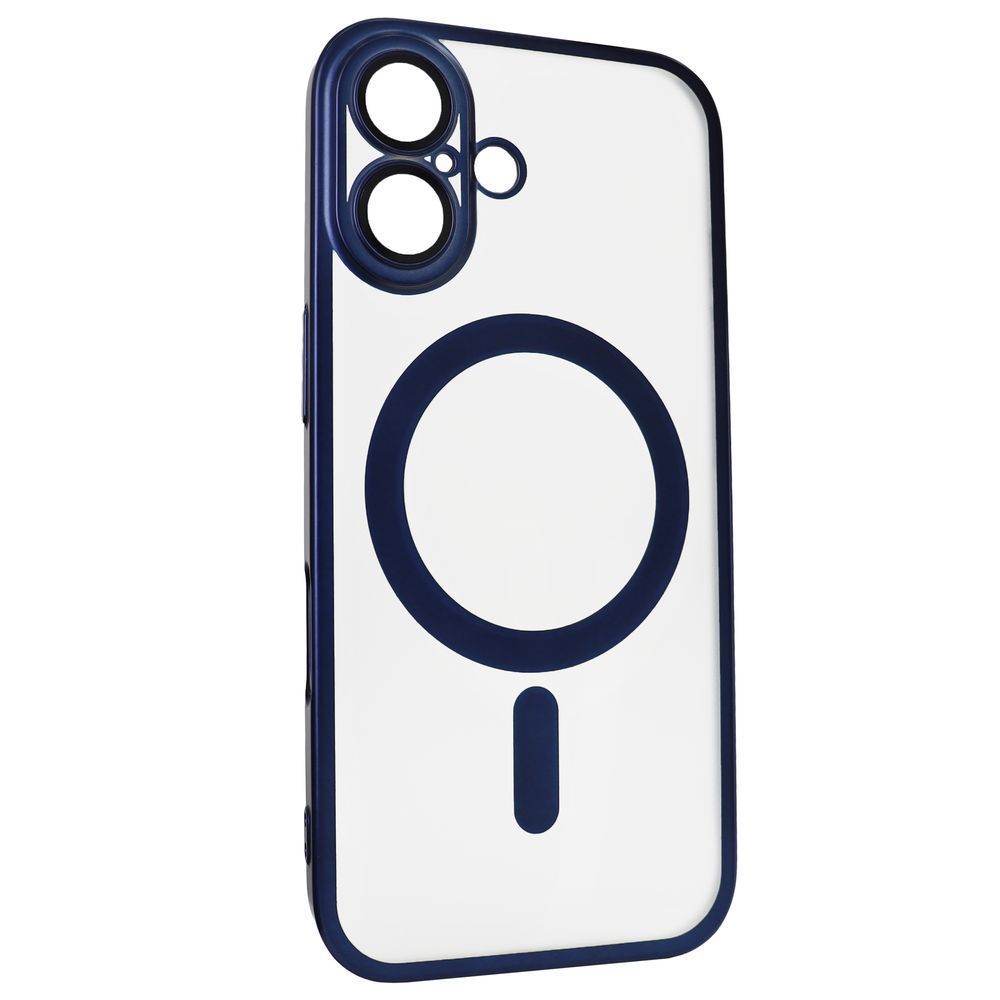 Чехол Titan Frame Matte PC MagSafe Case (iPhone 16 &ndash; Blue) 4300330000005 фото