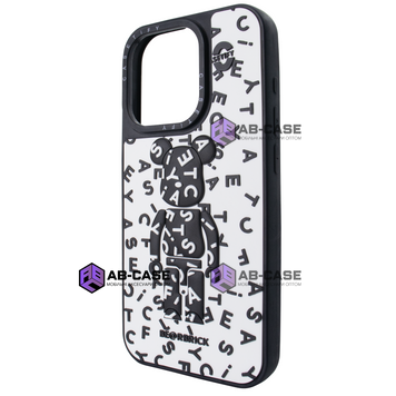 Чехол CaseTify (iPhone 14 Pro, Bear Letters - White) 3861990000008 фото