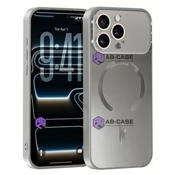 Чохол AG Optic Shield MagSafe Case (iPhone 15 Pro Max &ndash; Silver) 4312750000008 фото
