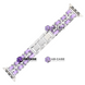 Chance Band (38/40/41/[42mm Series 11/10], Silver-Purple) 930269 фото