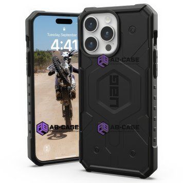 Чохол для iPhone 16 Pro UAG with MagSafe - Black 3937100000005 фото