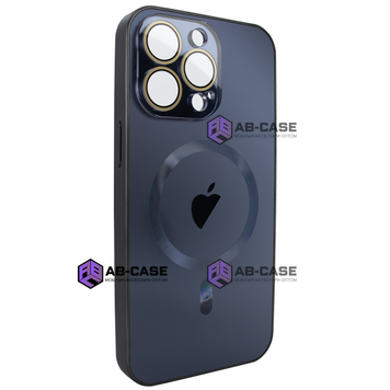 Чехол для iPhone 12 Pro Max - AG Titanium Case with MagSafe с защитой камеры матовый Black 3789690000008 фото