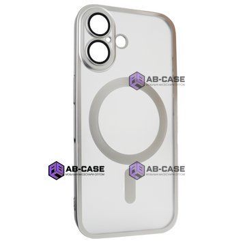 Чохол Titan Frame Matte PC MagSafe Case (iPhone 16 &ndash; Titanium) 4300340000002 фото