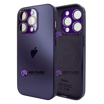 Чехол для iPhone 14 Pro AG Titanium Case 2.0 - MagSafe & Microfiber - Purple 3960740000005 фото