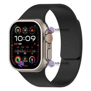 Ремешок Pebbled Magnetic Band (42/44/45/46/49mm) &ndash; Black 4350720000009 фото