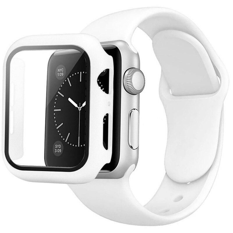 Комплект Silicone Band + Case для Apple Watch (42mm: Series 10/11, White) 4007840000005 фото