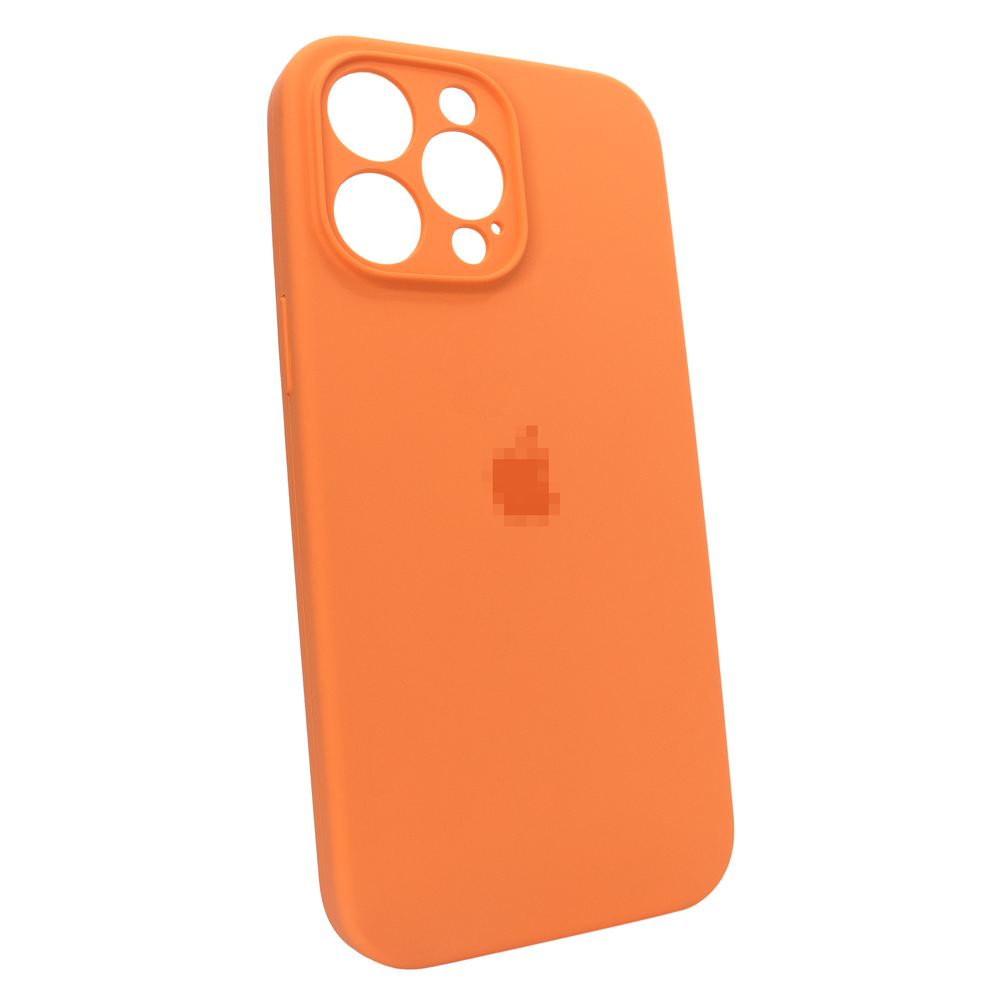 Чохол Silicone Case Full Camera для iPhone 12 Pro Kumquat 210306 фото