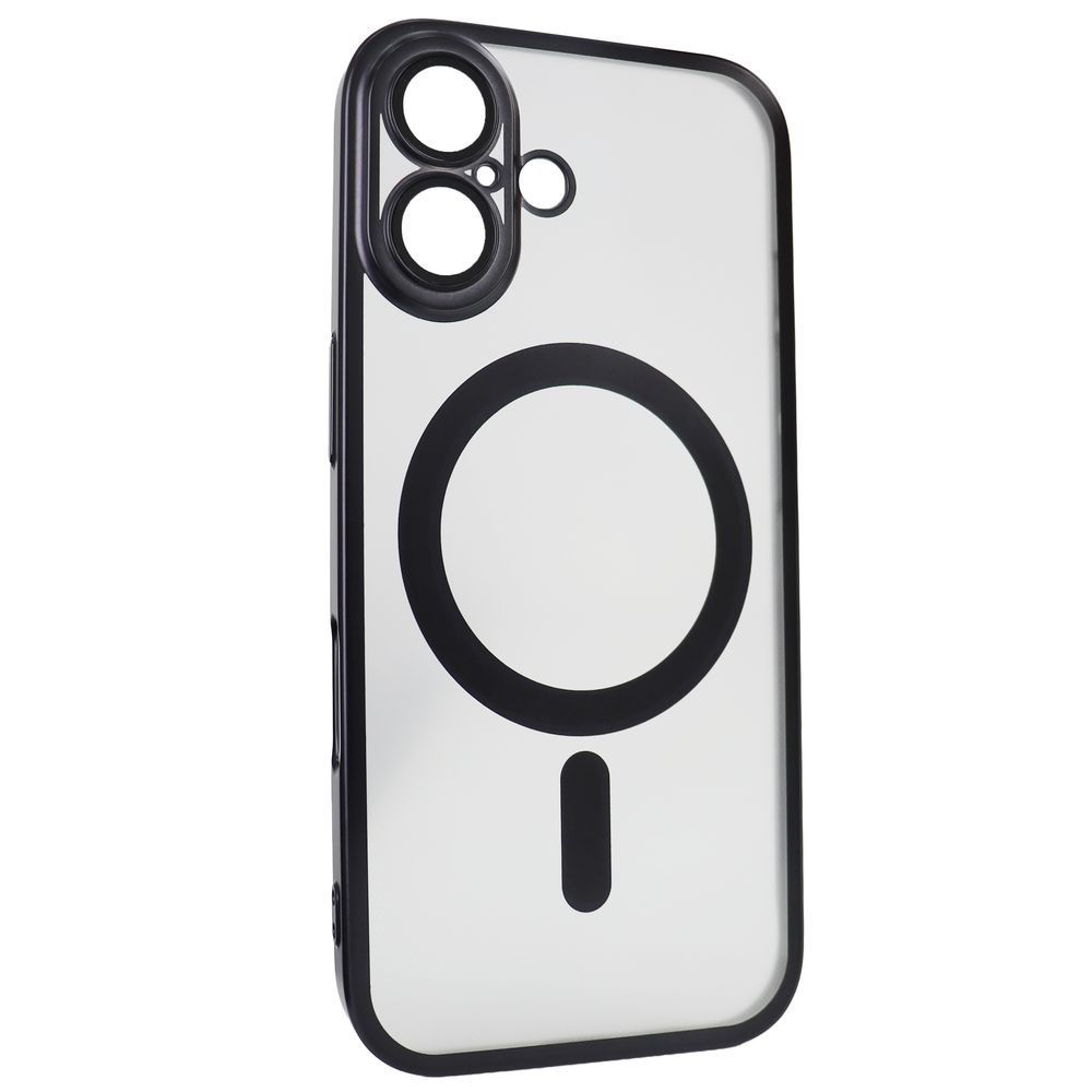 Чехол Titan Frame Matte PC MagSafe Case (iPhone 17 &ndash; Black) 4300350000009 фото