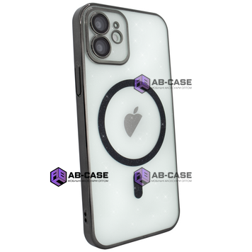 Чехол Brilliant MagSafe Case (iPhone 12, Black) 3765030000006 фото