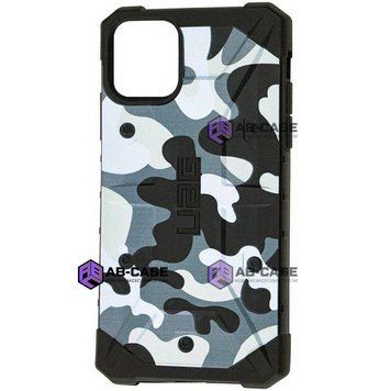 Тактичний протиударний чохол UAG Pathfinder камуфляжний на iPhone 13 Pro (6.1") (White-Black) 102394 фото