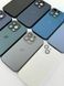 Чехол стеклянный AG Glass with Magsafe для iPhone 14 Pro с защитой камеры Blue 675426 фото 10