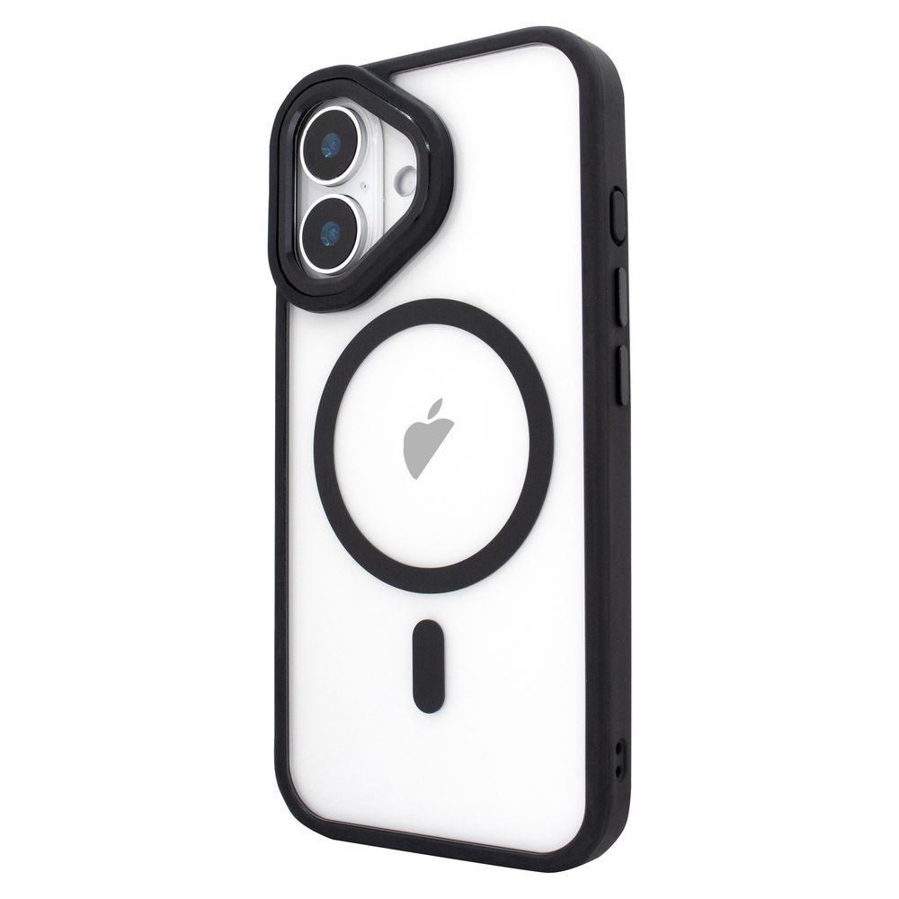Чехол Crystal Guard with MagSafe (iPhone 16, Black) 3934190000007 фото