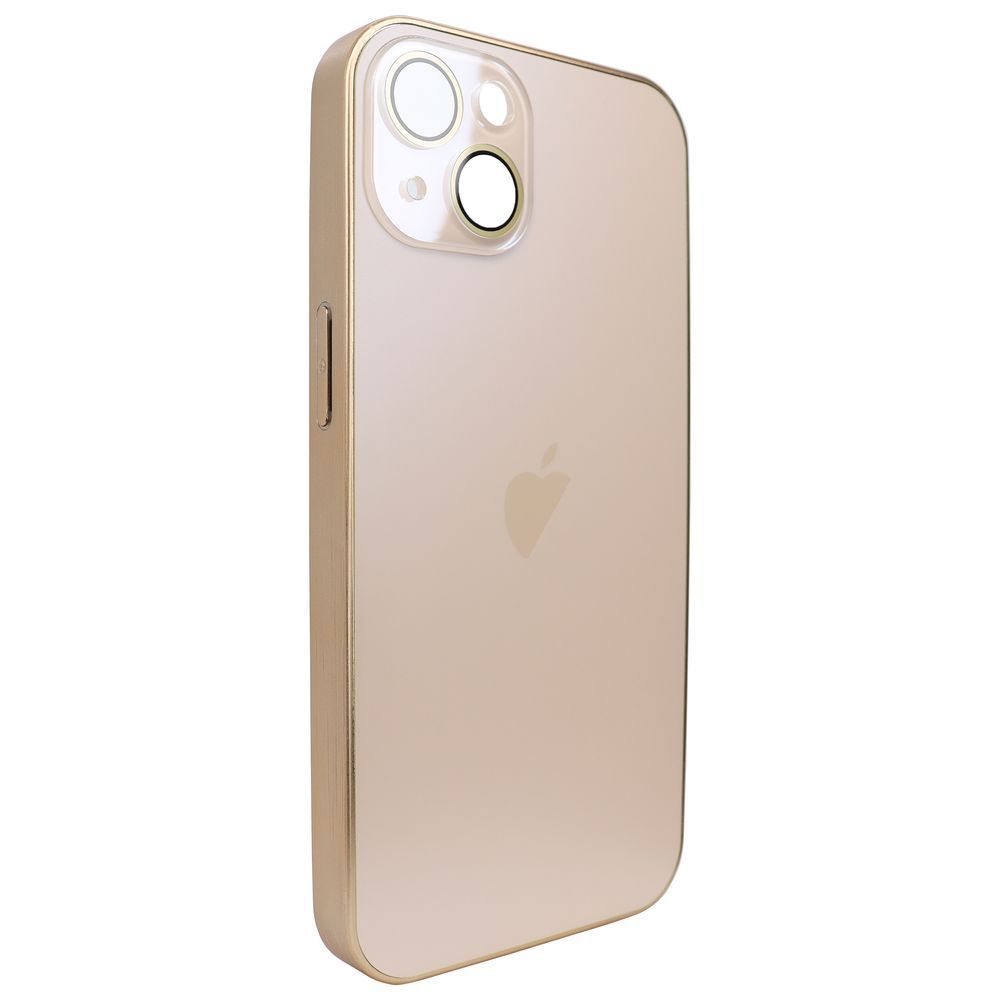 Чохол для iPhone 15 Plus матовий AG Titanium Case Golden N-3892421 фото