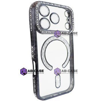 Чехол Diamond Shining Case with MagSafe (iPhone 17 Pro, Black) 4160030000008 фото