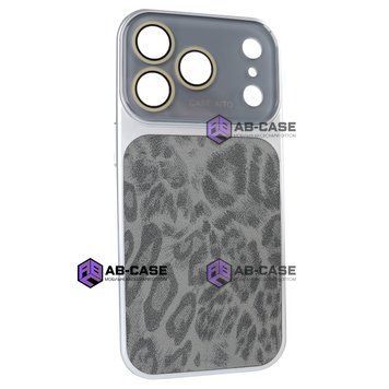 Чехол AITO PU-Leather Leopard Case &ndash; (iPhone 17 Pro Max, Black) 4298840000007 фото
