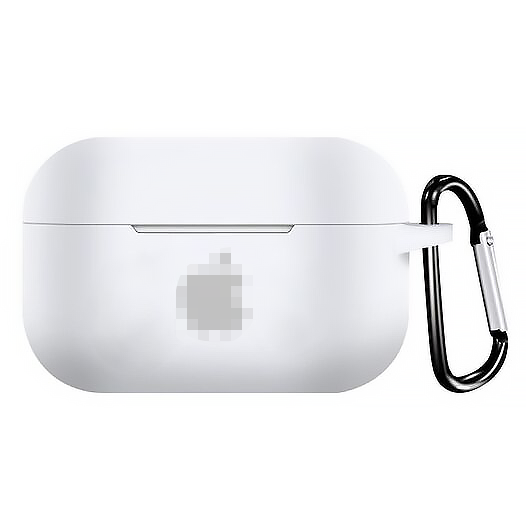 Чехол для AirPods PRO 2 LOGO (White) 907602 фото