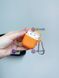 Чохол для AirPods 1/2 напівпрозорий Neon Case Orange 192210 фото 2