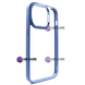 Чехол Crystal Guard для iPhone 13 Pro Lavender Gray 876614 фото