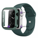 Комплект Silicone Band + Case для Apple Watch (46mm: Series 10/11, Dark Green) 4007860000009 фото