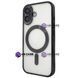 Чехол для iPhone 16 Plus Shining With MagSafe - Black 3909800000005 фото