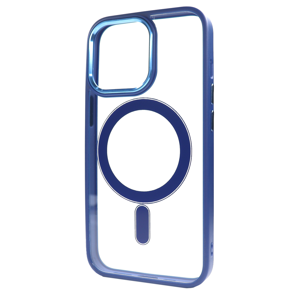 Чехол Crystal Guard with MagSafe (iPhone 14 Pro, Dark Blue) 505228 фото