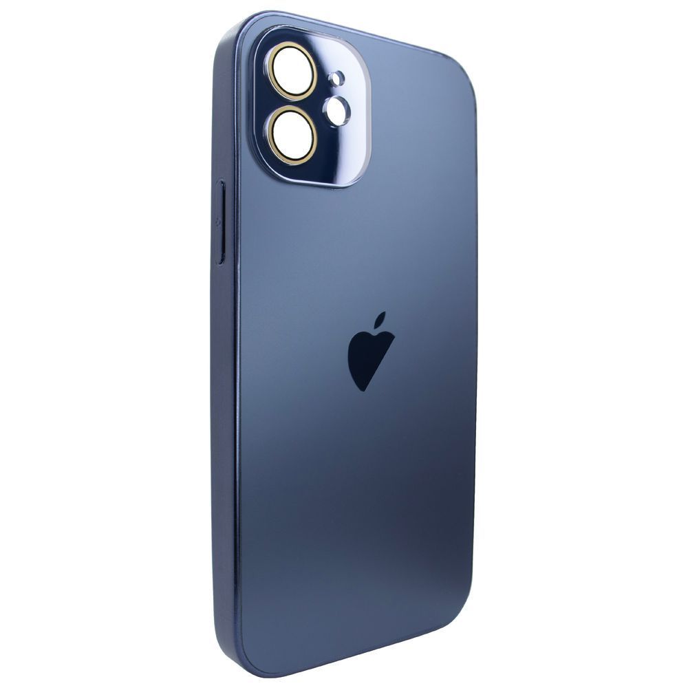 Чохол для iPhone 12 матовий AG Titanium Case Blue N-3892372 фото