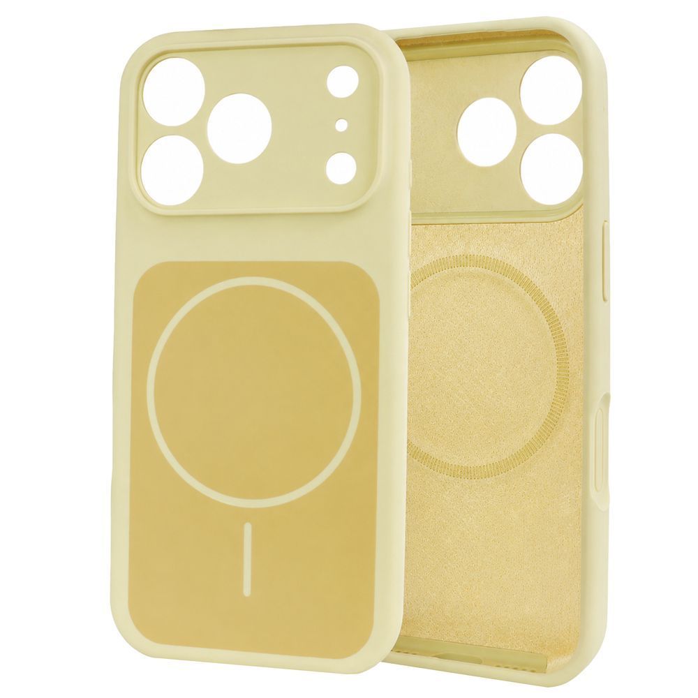 Чохол Dual Tone Silicone MagSafe Case (iPhone 18 Pro Max | 17 Pro Max &ndash; Mellow Yellow) 4547790000002 фото