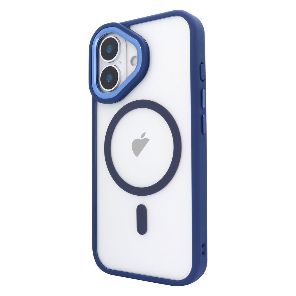 Чехол Crystal Guard with MagSafe (iPhone 16, Dark Blue) 3934200000003 фото