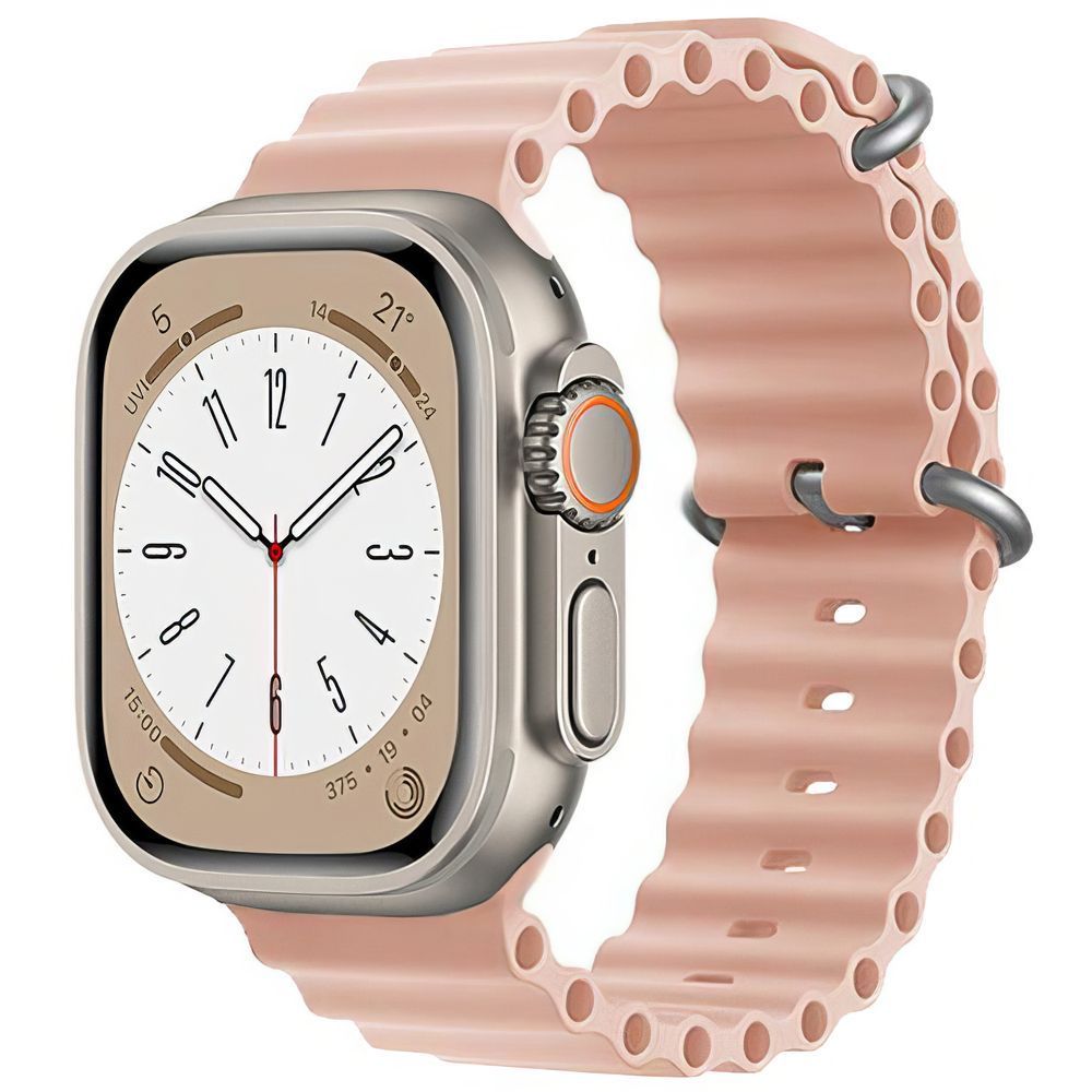 Ремінець для Apple Watch Ocean Band (42mm, 44mm, 45mm, 46mm, 49mm, Chalk Pink) 3491240000016 фото