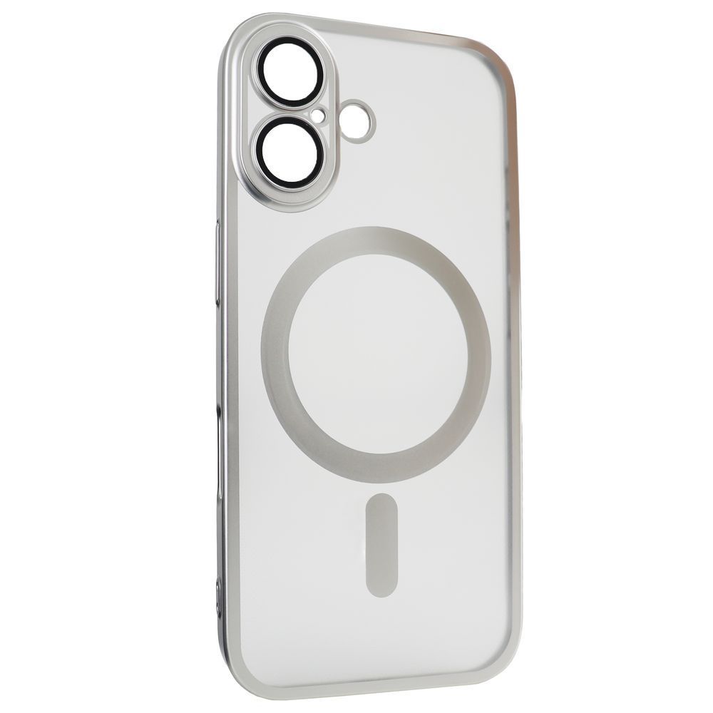 Чехол Titan Frame Matte PC MagSafe Case (iPhone 17 &ndash; Titanium) 4300370000003 фото
