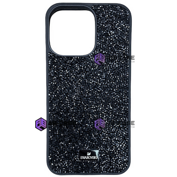 Чохол для iPhone 16 Pro Max : Swarovski Case &ndash; Black 4076380000004 фото