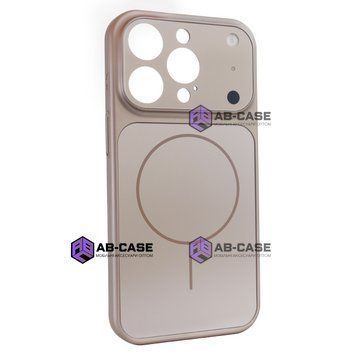 Чехол Nofelet AG Glass Case with MagSafe (iPhone 13 Pro Max, Desert Gold) 4166700000002 фото